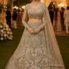 Mrudangi Griha Net With Beads Worked Lehnega Choli Collection Wholesale