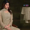 Vipul Alishaa Vol 2 Gold Crinkle Chiffon Beads Embroidered Salwar Kameez Wholesale