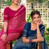 Kashvi Shabnam Vol 18 Dull Moss Foil Printed Saree Collection Wholesale