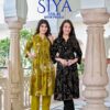 Kavya Siya Vol 1 Vertican Printed Korean Style Flared Kurti With Bottom Wholesale