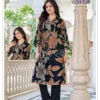 Launching Kavya Siya Vol 1 Vertican Printed Korean Style Flared Kurti With Bottom Wholesale 2026