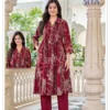 Launching Kavya Siya Vol 1 Vertican Printed Korean Style Flared Kurti With Bottom Wholesale 2026