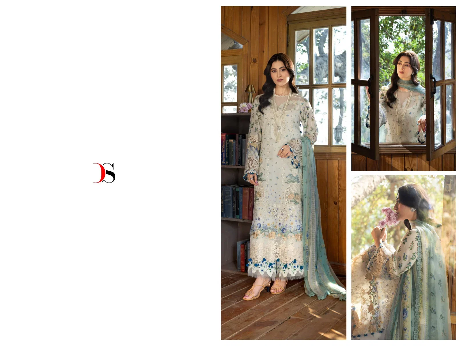 Launching Deepsy Elaf Chikankari Chiffon Dupatta Self Embroidered Salwar Kameez Collection Wholesale 2026