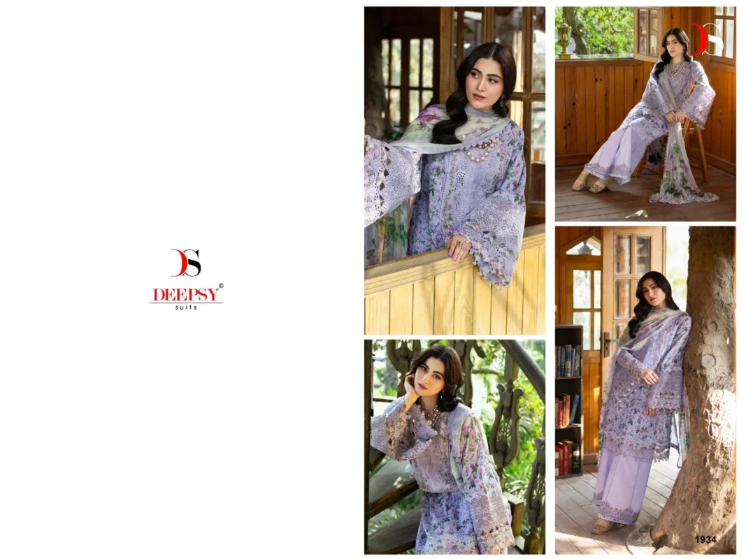 Launching Deepsy Elaf Chikankari Chiffon Dupatta Self Embroidered Salwar Kameez Collection Wholesale 2026