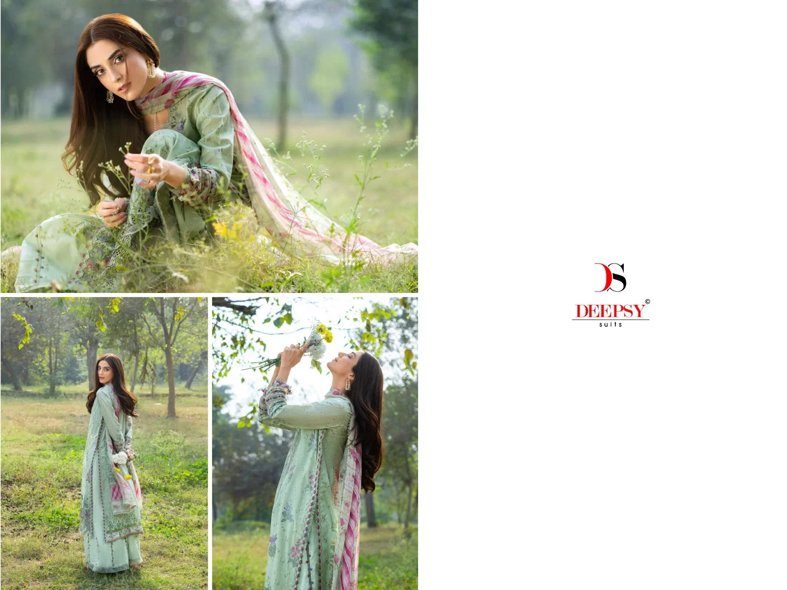 Launching Deepsy Elaf Chikankari Chiffon Dupatta Self Embroidered Salwar Kameez Collection Wholesale 2026