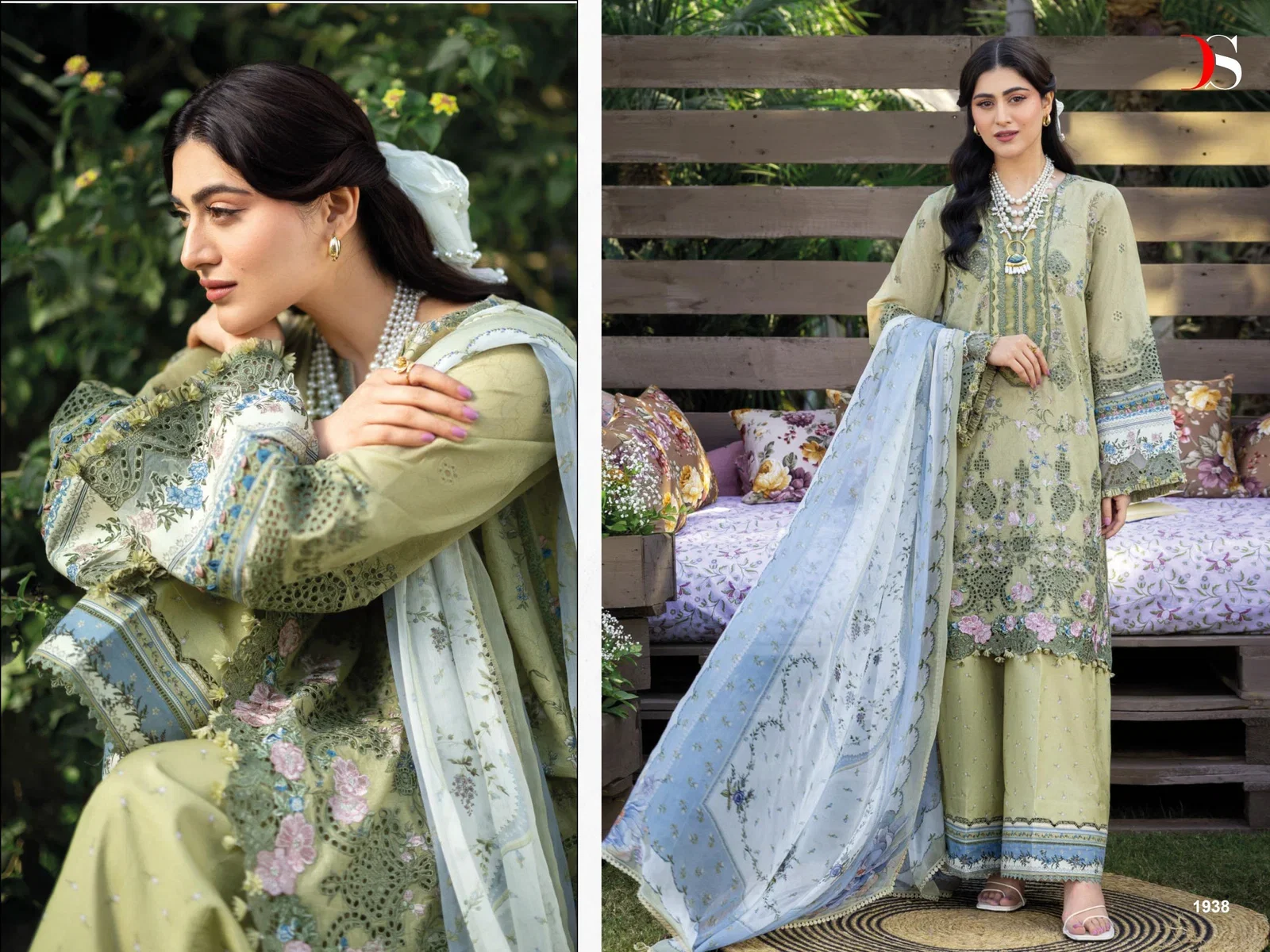 Launching Deepsy Elaf Chikankari Chiffon Dupatta Self Embroidered Salwar Kameez Collection Wholesale 2026