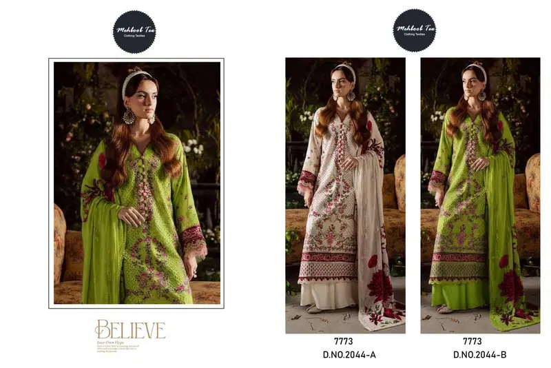 Buy Mehboob Tex 2044 Cotton Embroidered Salwar Kameez Collection Wholesale 2026