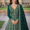 Beautiful Mrudangi Zara Chinon Silk Embroidered Gown With Dupatta Wholesale 2026