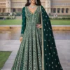Beautiful Mrudangi Zara Chinon Silk Embroidered Gown With Dupatta Wholesale 2026