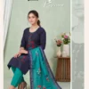 Stylish Popcorn Vol 8 Vertican Plain Embroidery Worked Kurti Set Collection Wholesale 2026