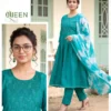 Launching Ramsha Vol 8 Vertican Plain Embroidery Worked Kurti Set Collection Wholesale 2026