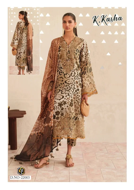 Buy Keval K Kasha Vol 22 Readymade Cotton Printed Kurti Pant With Dupatta Wholesale 2026
