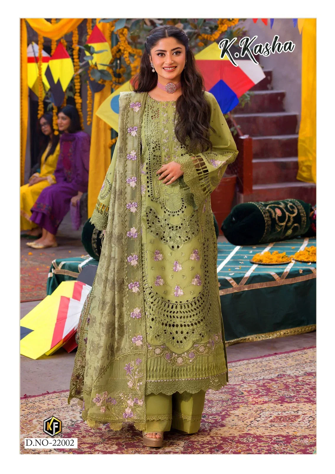 Buy Keval K Kasha Vol 22 Readymade Cotton Printed Kurti Pant With Dupatta Wholesale 2026