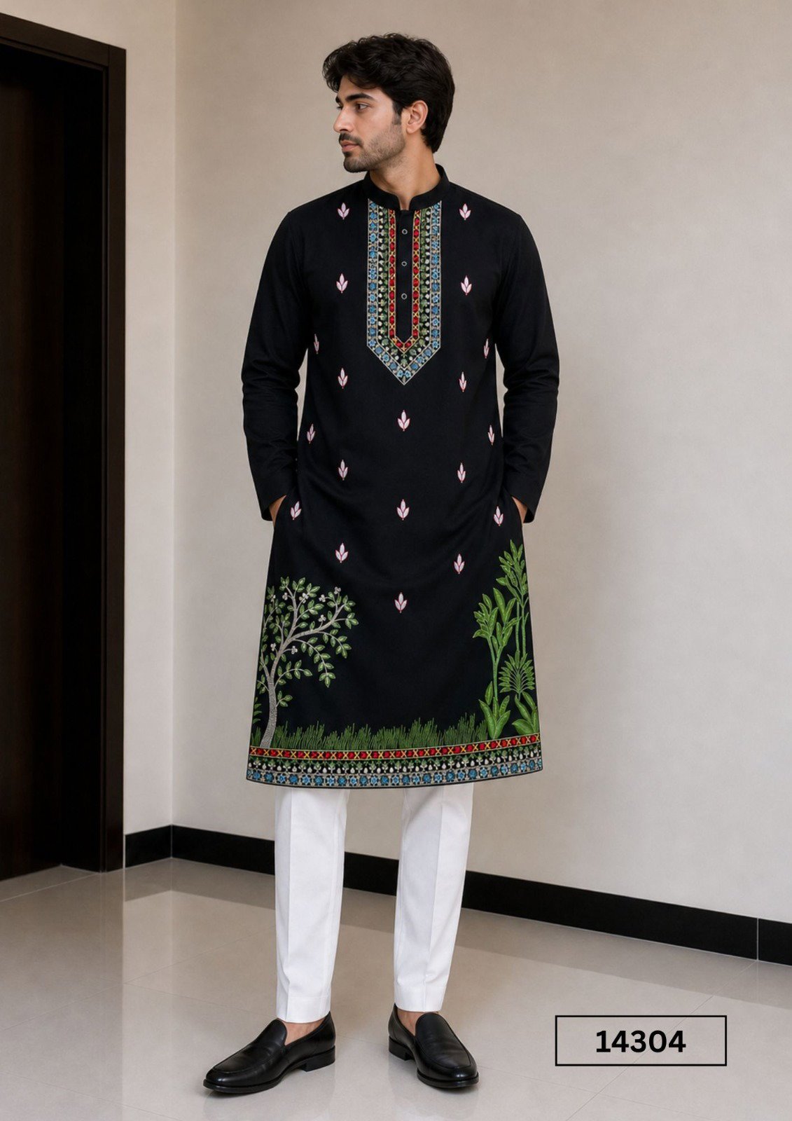 Launching Outluk Vol 143 Linen Satin Embroidered Kurta Pajama Collection Wholesale 2026