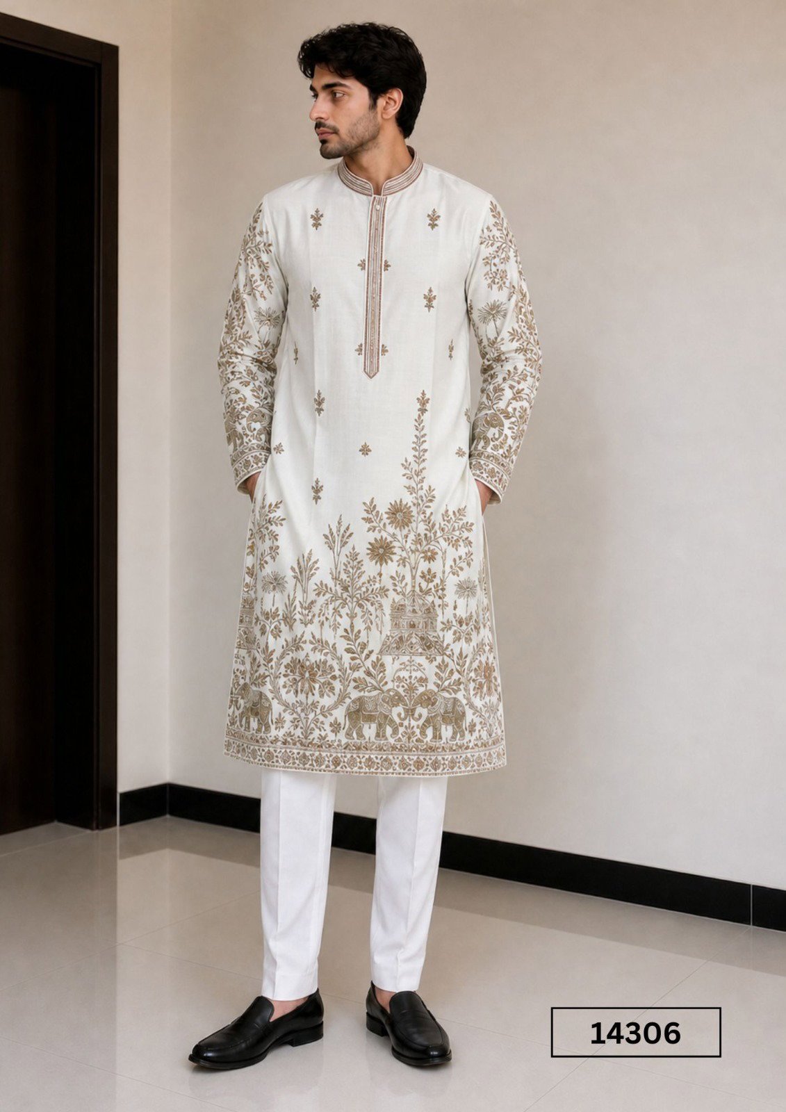 Launching Outluk Vol 143 Linen Satin Embroidered Kurta Pajama Collection Wholesale 2026