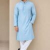 Launching Outluk Vol 143 Linen Satin Embroidered Kurta Pajama Collection Wholesale 2026