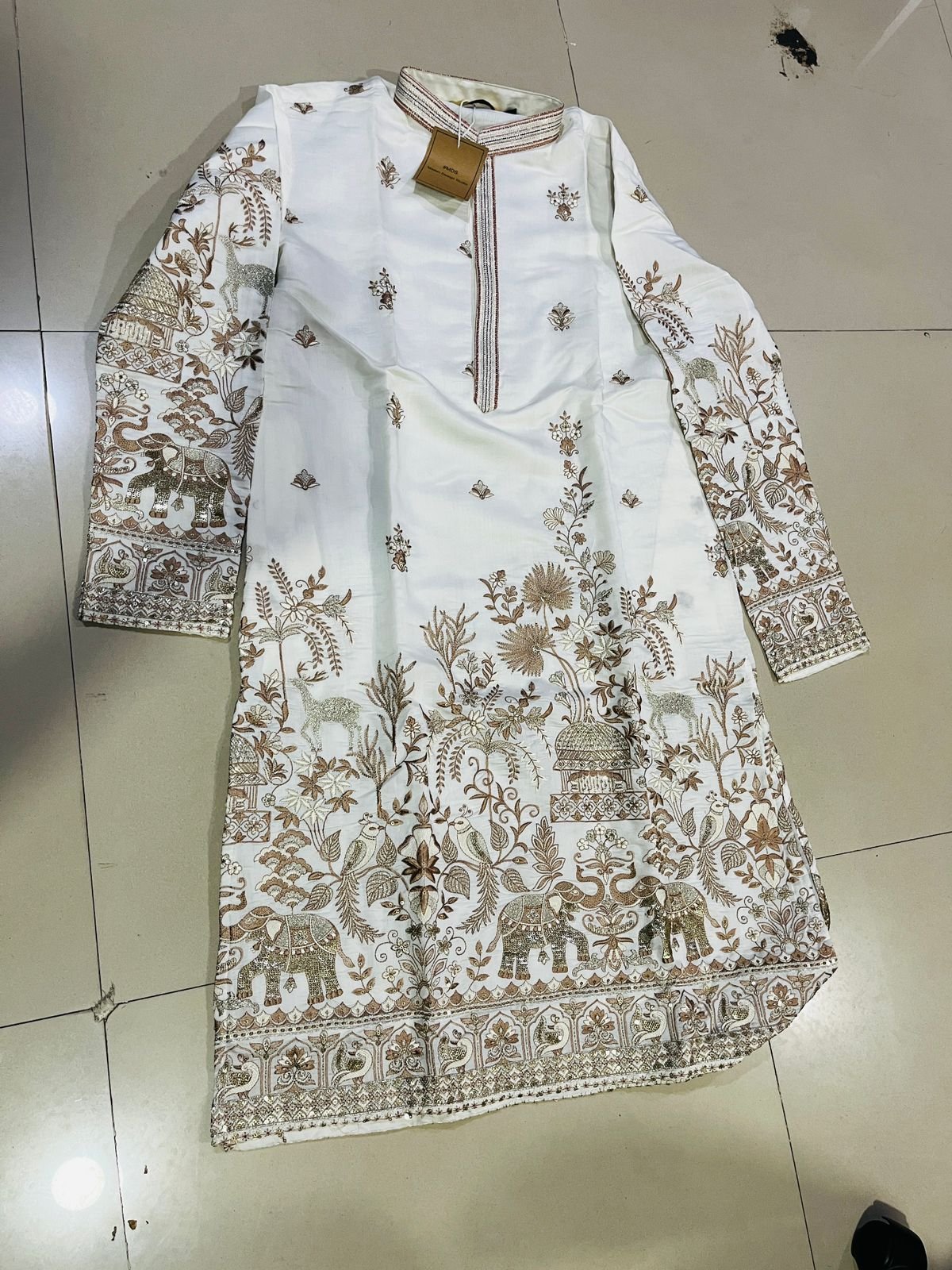 Launching Outluk Vol 143 Linen Satin Embroidered Kurta Pajama Collection Wholesale 2026