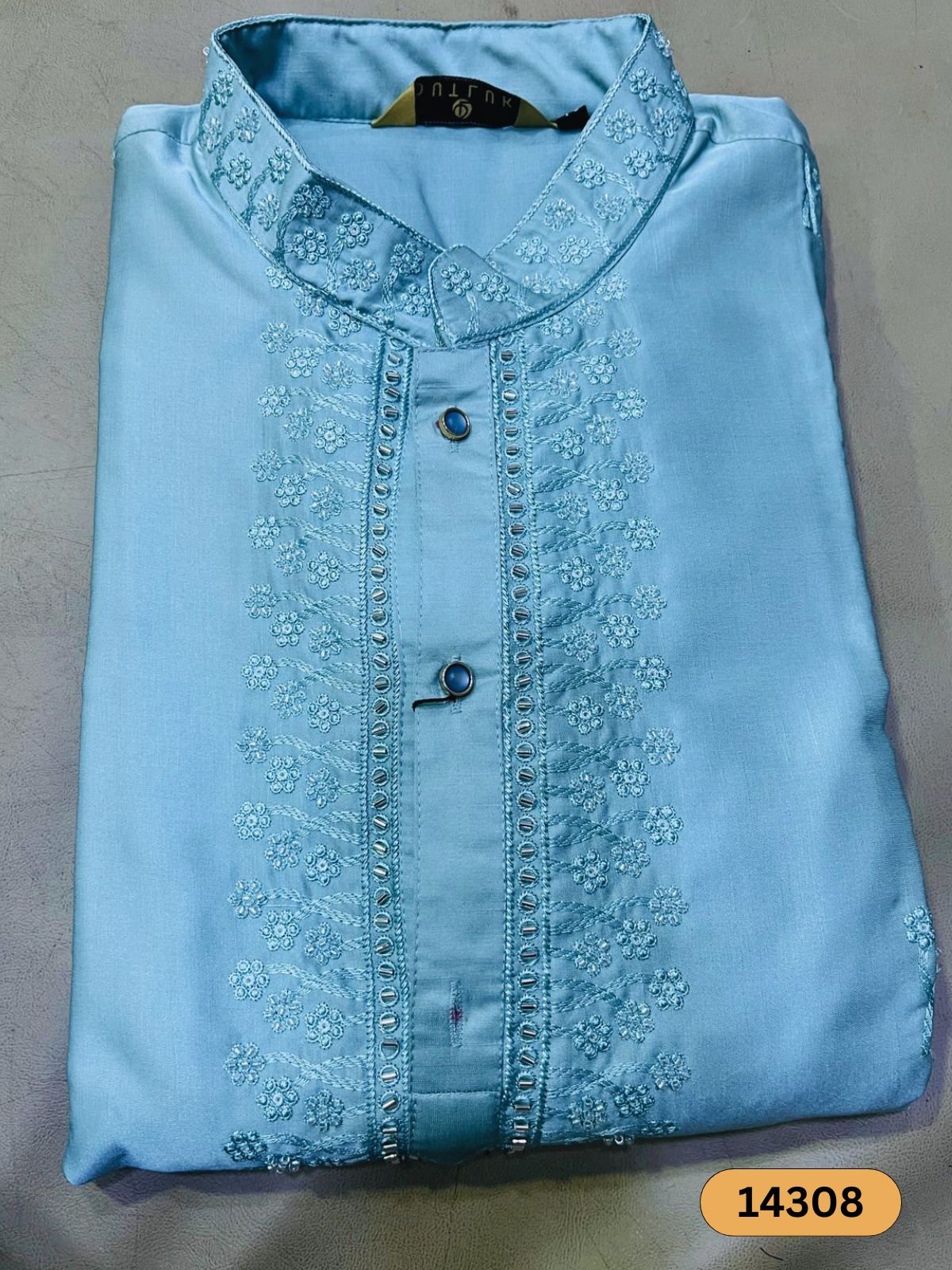 Launching Outluk Vol 143 Linen Satin Embroidered Kurta Pajama Collection Wholesale 2026
