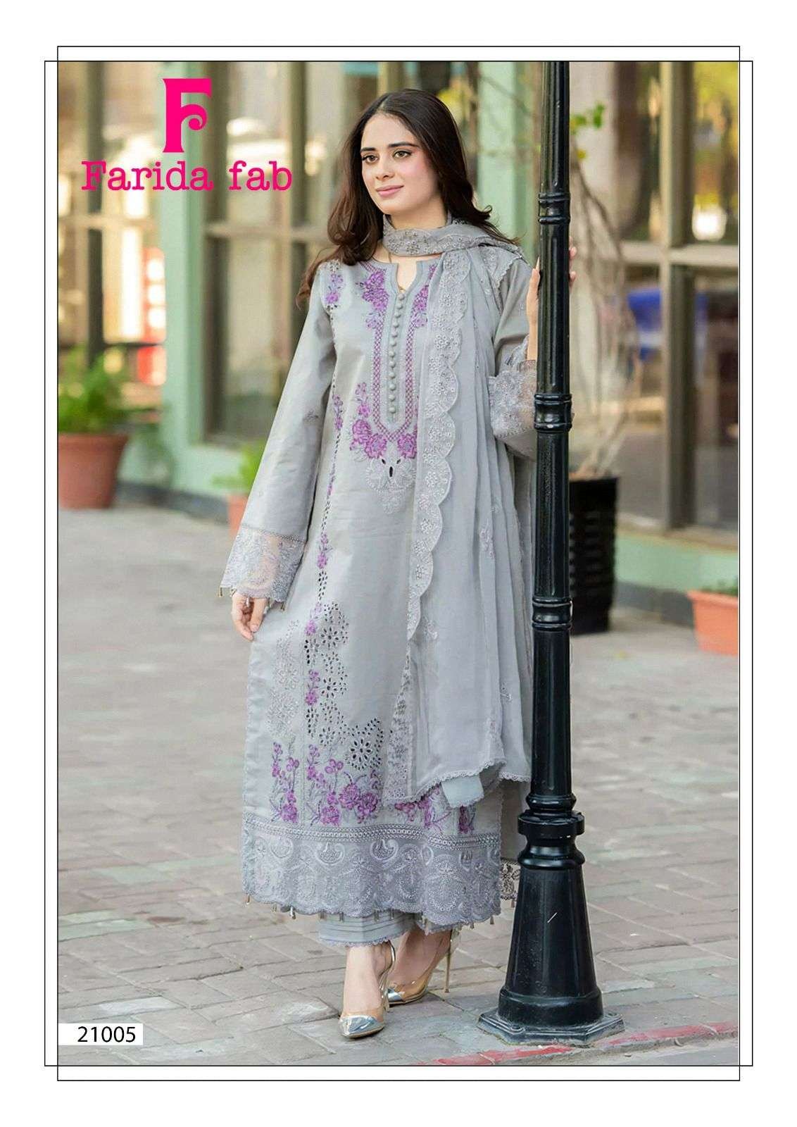Buy Farida Sobia Nazir Vol 21 Readymade Karachi Kurti Pant With Dupatta Wholesale 2026
