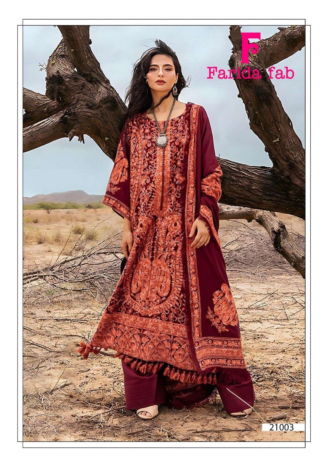 Buy Farida Sobia Nazir Vol 21 Readymade Karachi Kurti Pant With Dupatta Wholesale 2026