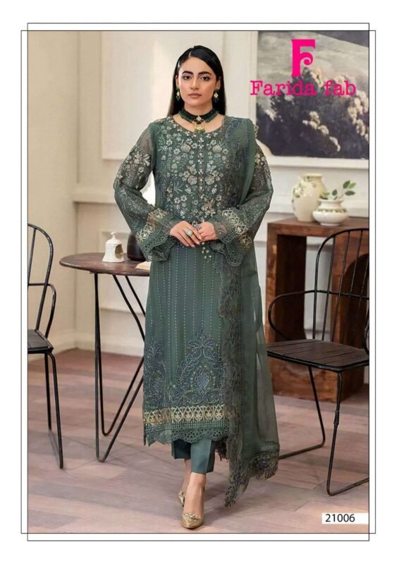 Buy Farida Sobia Nazir Vol 21 Readymade Karachi Kurti Pant With Dupatta Wholesale 2026