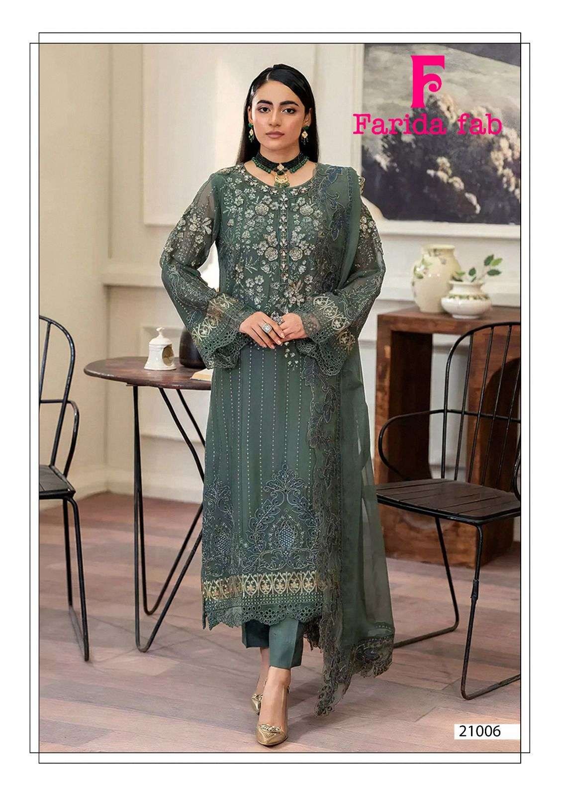 Buy Farida Sobia Nazir Vol 21 Readymade Karachi Kurti Pant With Dupatta Wholesale 2026
