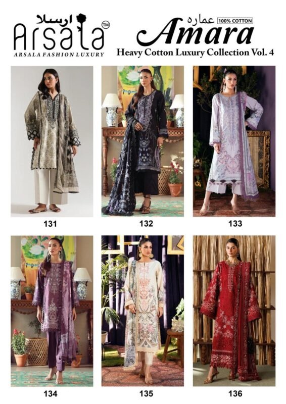 Launching Arsala Amara Vol 4 Readymade Cotton Karachi Kurti Pant With Dupatta Wholesale 2026