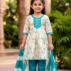 Stylish Bhumi 10043 And 10044 Mul Chanderi Printed Kids Wear Kurti Set Wholesale 2026