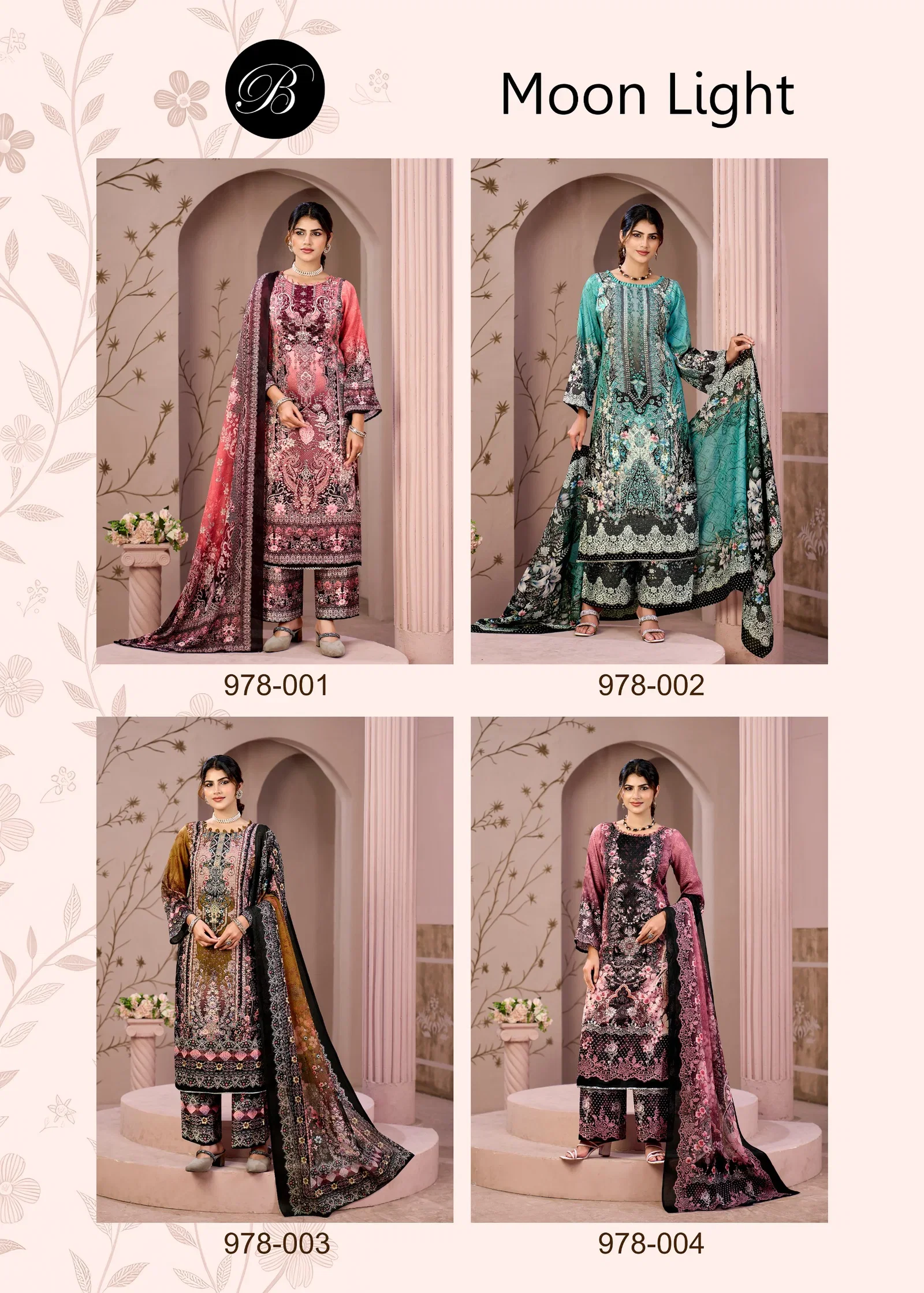 Beautiful Belliza Moon Light Jam Cotton Digital Printed Dress Material Wholesale 2026