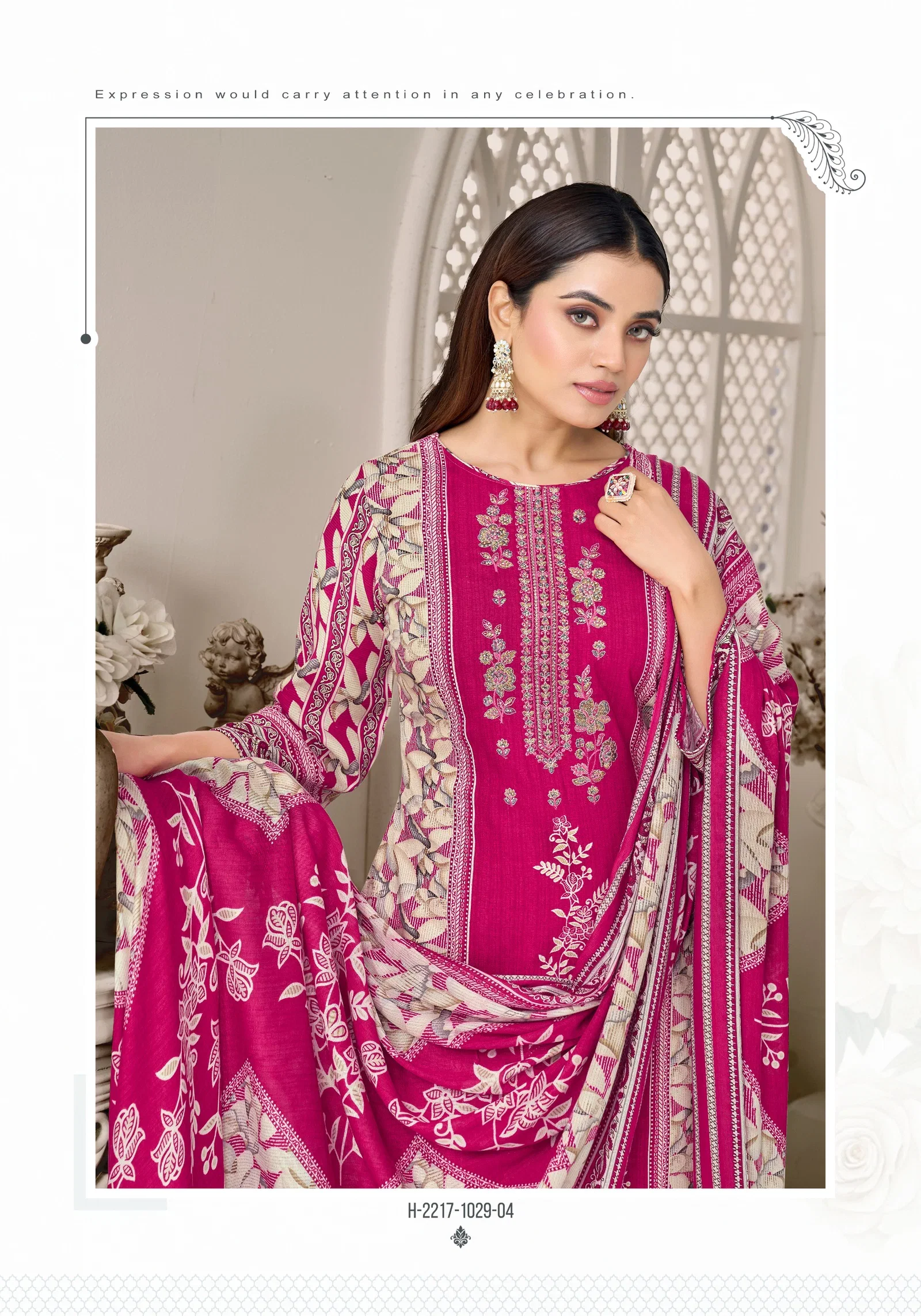 Buy Alok Rihaana Vol 17 Cambric Cotton Embroidered Dress Material Wholesale 2026