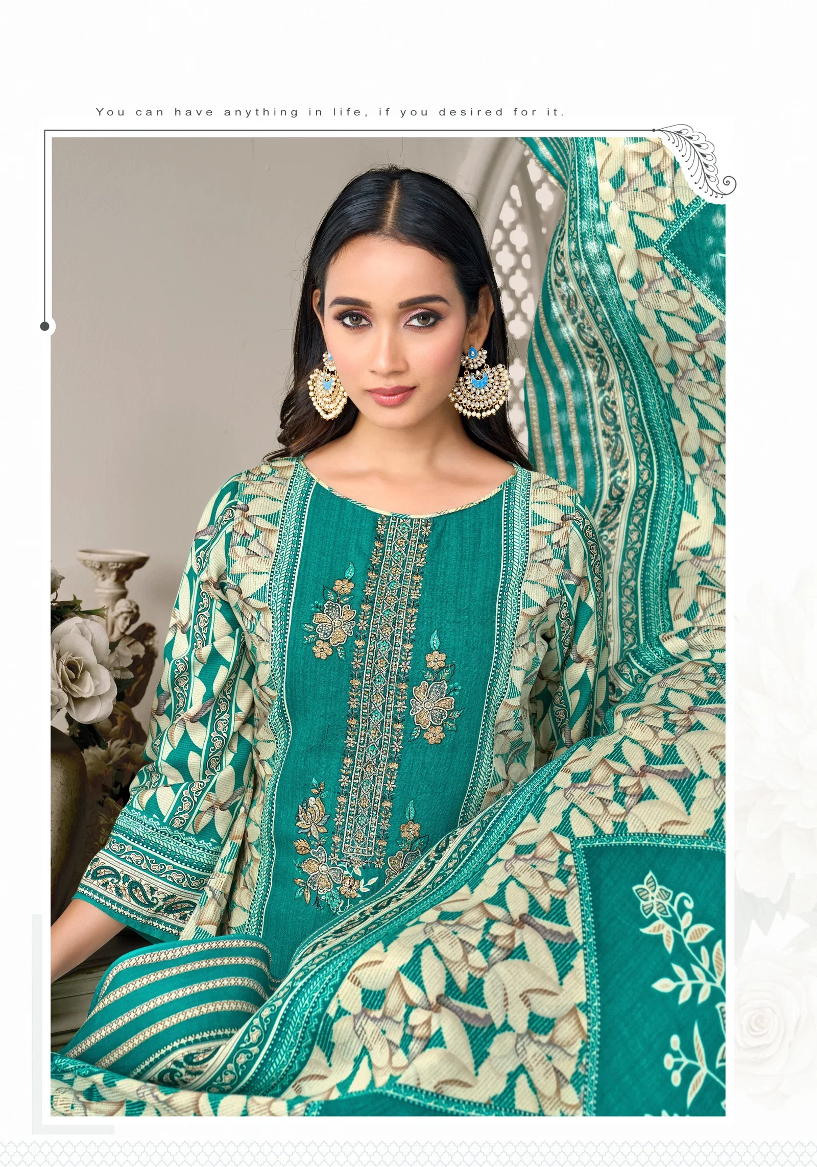 Buy Alok Rihaana Vol 17 Cambric Cotton Embroidered Dress Material Wholesale 2026