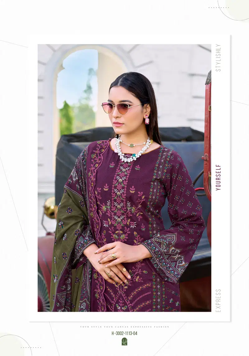Buy Alok Bin Saeed Edition 15 Cambric Cotton Embroidered Dress Material Wholesale 2026