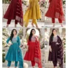Latest Princess New Aaiyna Glass Roman Embroidered Kurti Set Collection Wholesale 2026