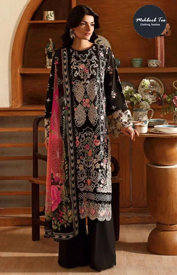 Mehboob Tex Ombre Nx Vol 13 Cotton Embroidered Salwar Kameez Collection Wholesale