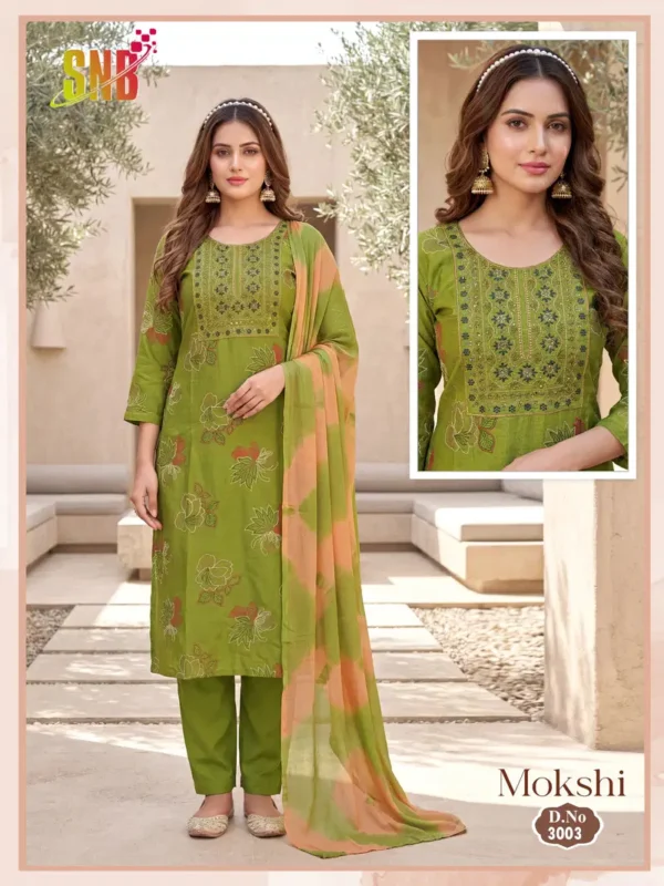 Latest Mokshi Vol 3 Vertican Silk Print Straight Cut Kurti Set Collection Wholesale 2026
