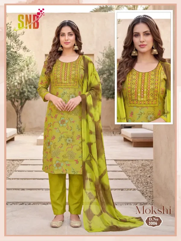 Latest Mokshi Vol 3 Vertican Silk Print Straight Cut Kurti Set Collection Wholesale 2026