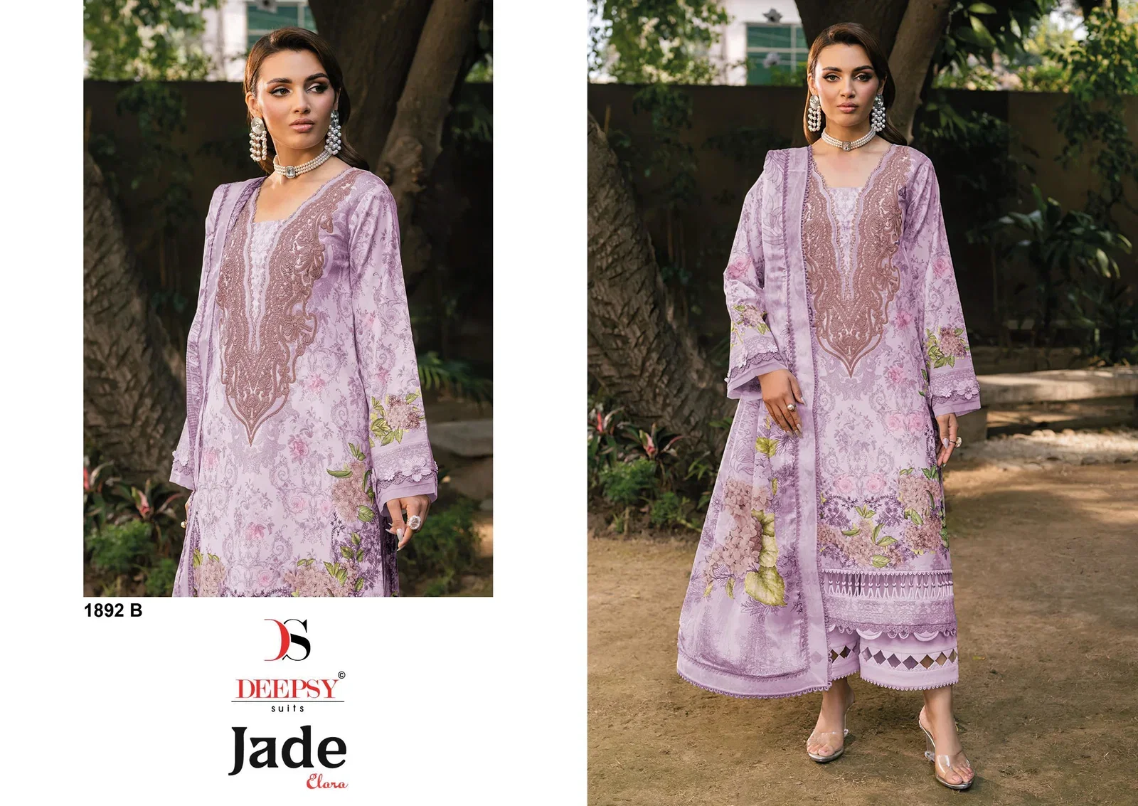 Latest Deepsy 1892 Chiffon Dupatta Cotton Embroidered Salwar Kameez Wholesale 2026