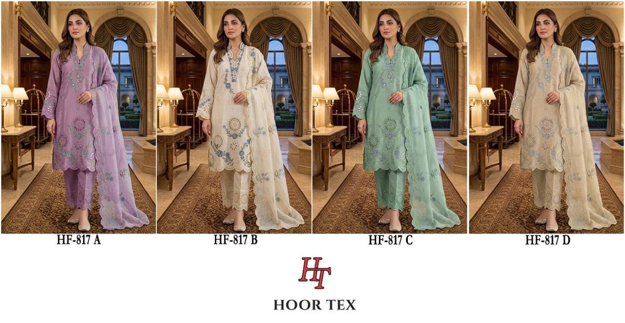 Beautiful Hoor Tex 817 A To D Crystal Viscose Salwar Kameez Wholesale 2026