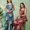 Beautiful Naisha K 959 Vertican Discharge Printed Kurti With Bottom Wholesale 2026
