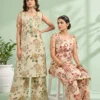Beautiful Naisha K 959 Vertican Discharge Printed Kurti With Bottom Wholesale 2026