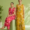 Beautiful Naisha K 959 Vertican Discharge Printed Kurti With Bottom Wholesale 2026