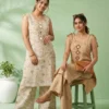 Beautiful Naisha K 959 Vertican Discharge Printed Kurti With Bottom Wholesale 2026