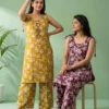 Beautiful Naisha K 959 Vertican Discharge Printed Kurti With Bottom Wholesale 2026