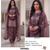 Launching Hoor Tex 818 A To D Readymade Satin Embroidered Salwar Kameez Collection Wholesale 2026