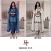 Launching Hoor Tex 818 A To D Readymade Satin Embroidered Salwar Kameez Collection Wholesale 2026