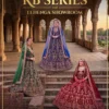 KB 1094 Velvet Embroidery Sequins Work Fancy Dori Diamond Work Lehenga Choli Wholesale