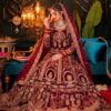 Latest KB 1094 Velvet Embroidery Sequins Work Fancy Dori Diamond Work Lehenga Choli Wholesale 2026