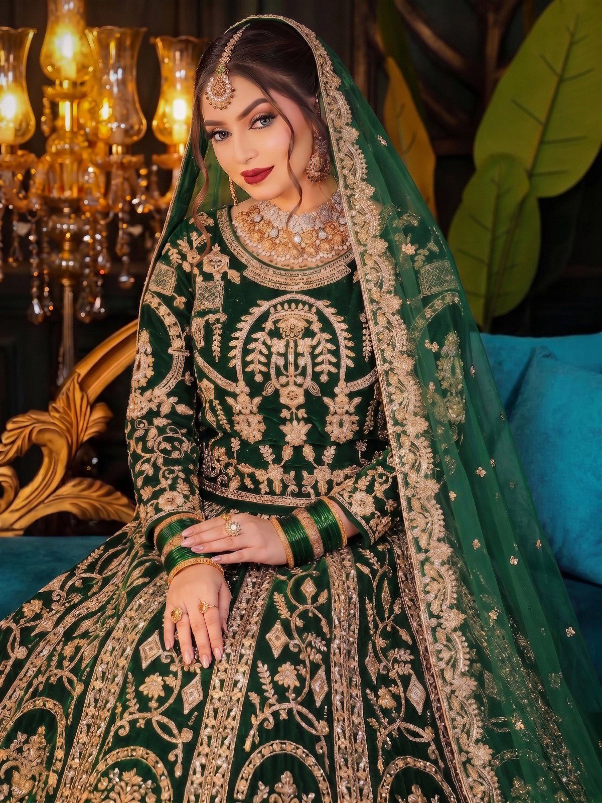 Latest KB 1094 Velvet Embroidery Sequins Work Fancy Dori Diamond Work Lehenga Choli Wholesale 2026