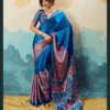Buy Rajtex Pure Ajrakh 034 Modal Satin Ajrakh Printed Saree Collection Wholesale 2026