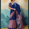 Buy Rajtex Pure Ajrakh 034 Modal Satin Ajrakh Printed Saree Collection Wholesale 2026